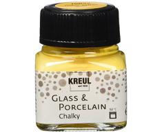 KREUL 16632 Verre et de Porcelaine Couleur, Jaune Safran