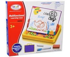TE-Trend 18645 – Jouet éducatif 3 en 1 Formes Tableau magnétique