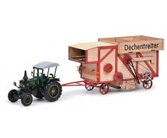 Schuco 450888900 Lanz avec rotule 1:32 450888900-Lanz avec Machine à débroussailleuse Vert