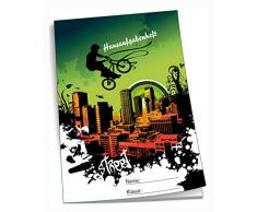 Edition Trötsch 201542 Cahier de textes DIN A5 BMX 96 pages avec enveloppe transparente, Multicolore - Version Allemande