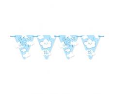 Folat Fanions Bleu Garçon Babyshower, 65358