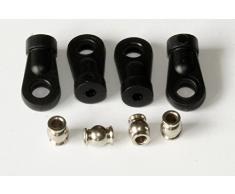 Thunder Tiger PD07-0037 ST4 G3 Lot de 4 poêles à Boules Anti-Chocs