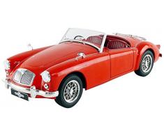Triple 9 - Miniature Voiture Mg A 1500 Mki Open 1957 Echelle 1/18, T9-1800160, Rouge