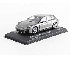 Minichamps- Voiture Miniature de Collection, 410066111, Gris Métal