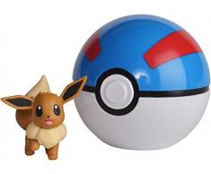 Bandai - Pokémon - Poké Ball & sa figurine 5 cm Evoli - 81233