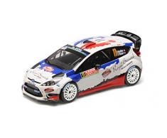 Minichamps- Voiture Miniature de Collection, 151140811, Blanc/Bleu/Rouge
