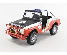 Greenlight Collectibles- Voiture Miniature de Collection, 19037, Rouge/Blanc