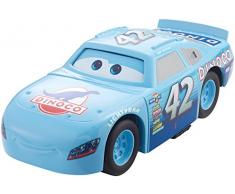 Disney Pixar Cars petite voiture Super Crash Cal Weathers, corps et yeux transformables après un choc, jouet pour enfant, DYW41