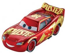 Disney Pixar Cars petite voiture Flash McQueen, rouge avec décoration dorée Rust-Eze, jouet pour enfant, DXV45