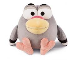 NICI 44244 Pigeon Les Guanos, Doudou en Peluche, Gris, 30 cm (Paf Le Chien)