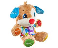Fisher-Price Puppy Eveil Progressif jouet bébé, peluche interactive, version italienne, 6 mois et plus, FPM51