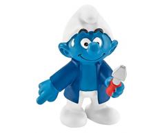 Schleich 20768 - Figurine Bande Dessinée - Schtroumpf Concierge