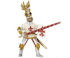 Papo - 39790 - Figurine - Chevalier - Fleur De Lys - Blanc
