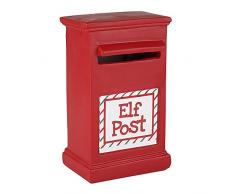 eBuyGB 1318505 Elfes sur Les étagères 24 Cadeau de Noël Jouet (Post-Box et Documentez Les Cartes)