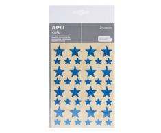 Apli kids – Sac de Stickers étoile holographiques (12057)