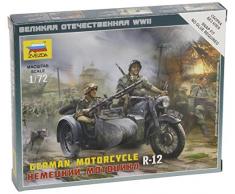 Zvezda - Z6142 - Maquette - Side Car Allemand R-12 - Echelle 1:72