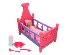 COLORBABY – Ensemble pour bébé avec Berceau et Accessoires, Multicolore (43706)