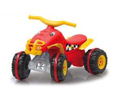 Jamara - 460576 - Toboggan Little Quad - en Plastique Robuste - Attelage de remorque - Anneau en Caoutchouc Ultra adhérent sur Les Roues