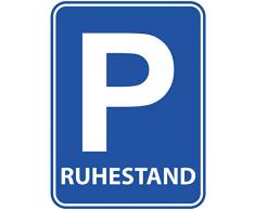 Folat Rentner Plaque de Porte de stationnement Motif Ruhestan