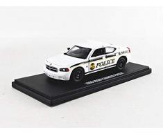 Greenlight Collectibles- Voiture Miniature de Collection, 86171, Blanc/Noir