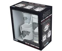 ABYstyle - GAME OF THRONES Pack Verre 29cl + Shooter + Mini Mug Stark