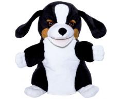 Heinrich Bauer - 11839 - Marionnette à Main Bouvier Bernois en Peluche - Noir/Blanc/Marron