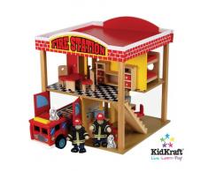 KidKraft - 63036 - Véhicule Miniature - Caserne de Pompiers