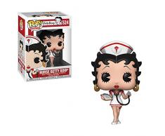 Funko- Figurines Pop Vinyl: Animation: Betty Boop: Nurse Collectible Figure, 35589, Multcolour, Standard