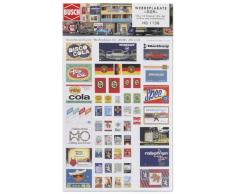 Busch Environnement - BUE1130 - Modélisme Ferroviaire - Autocollants Publicité