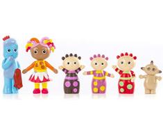 Kids In The Night Garden Figurines Boîte Cadeau avec poignée de Transport Contenant 6 Personnages, jusquà 10 cm de Haut, Jouets pour Fille et Enfant garçon 1648