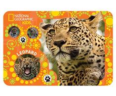 National Geographic Ng40106 Leopard Set de Table Enfant