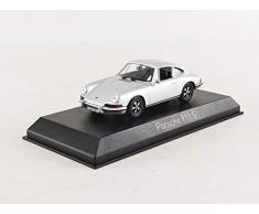 Norev- Porsche 911 S 2.4 1973-Silver Voiture Miniature de Collection, 750032, Argent