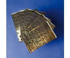 Playbox étoiles Autocollant, Doré, doré, 13 mm