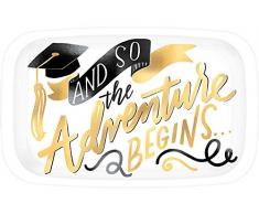 Amscan 430722 Plateau rectangulaire en plastique 35 cm