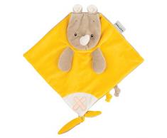 Nattou- Doudou Plat Rhino, 730143, Rhinocéros