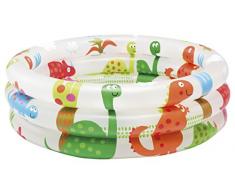 INTEX Piscine pour Bébé 3 Anneaux, 61x22 cm, 57106, Couleurs et Modèles Assorties