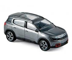 Norev- Citroën C5 Aircross 2018-Grey/Orange Véhicule Miniature Taille 3 inches, 310906, Orange