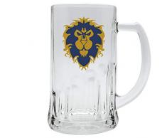 Up Close World of Warcraft Alliance Chope à bière en Verre