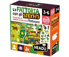 Headu La Ferme avec Les Stickers (Montessori) (48 pièces) 3-6 Ans
