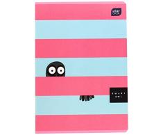 Interdruk Ze16kfl Cahier A5 16 coloré Line UV Designs Mixtes, Multicolore - version anglaise