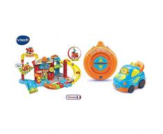 VTech Tut B Maxi Caserne Pompier, 503905, Multi-Couleur & 180305 - Jouet Musical - Tut Tut Bolides - Ma Tut-tut Radiocommandée - Hugo, Super Turbo