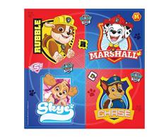 Amscan- Serviettes, 9903819, Multicolor