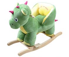 Knorrtoys 40392 – Animal à Bascule, Cheval à Bascule Dino Bamba avec Son