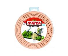 Mayka 34647 Ruban Adhésif - 2 Studs, Jaune, 2 mètre