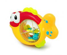 Escabbo- Jouet de Bain, EZ15137, Rose, Orange