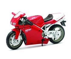 New Ray - 43693 A - Véhicule Miniature - Modèle À Léchelle - Moto Ducati 998 S - Echelle 1/12