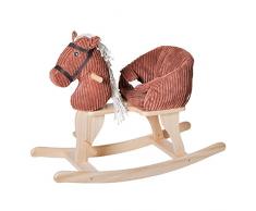 Knorrtoys 40491 – Baby Cheval à Bascule Xena avec Son