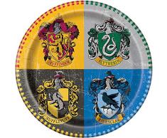 Harry Potter 59105 Assiettes en carton, Lot de 8