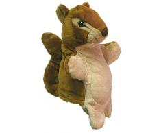 Sycomore PEL60063 - Marionnette Peluche - Ecureuil 23cm