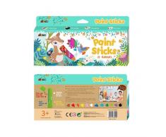 Avenir 6306009 Lot de 12 Crayons de Peinture à la Cire Soyeux dans Un étui Pratique